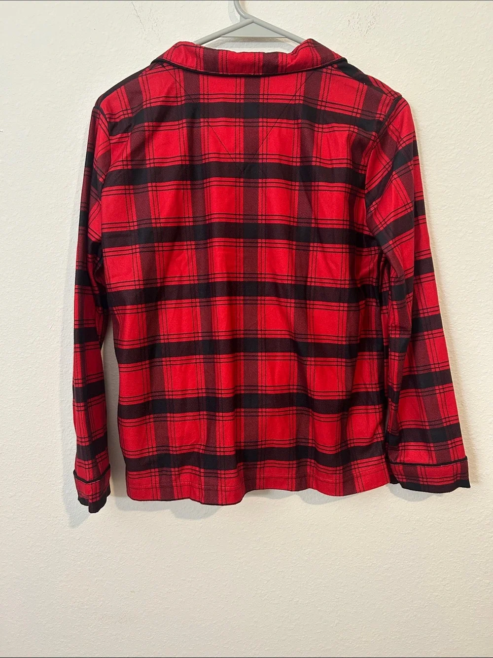 Wondershop Red & Black Plaid Kids Pajama Shirt